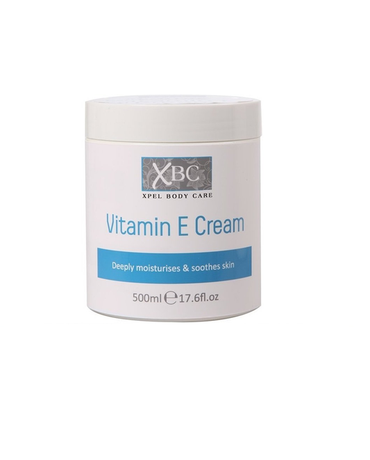 Xbc - Vitamin E Cream Deeply Moisturises & Soothes Skin 500Ml