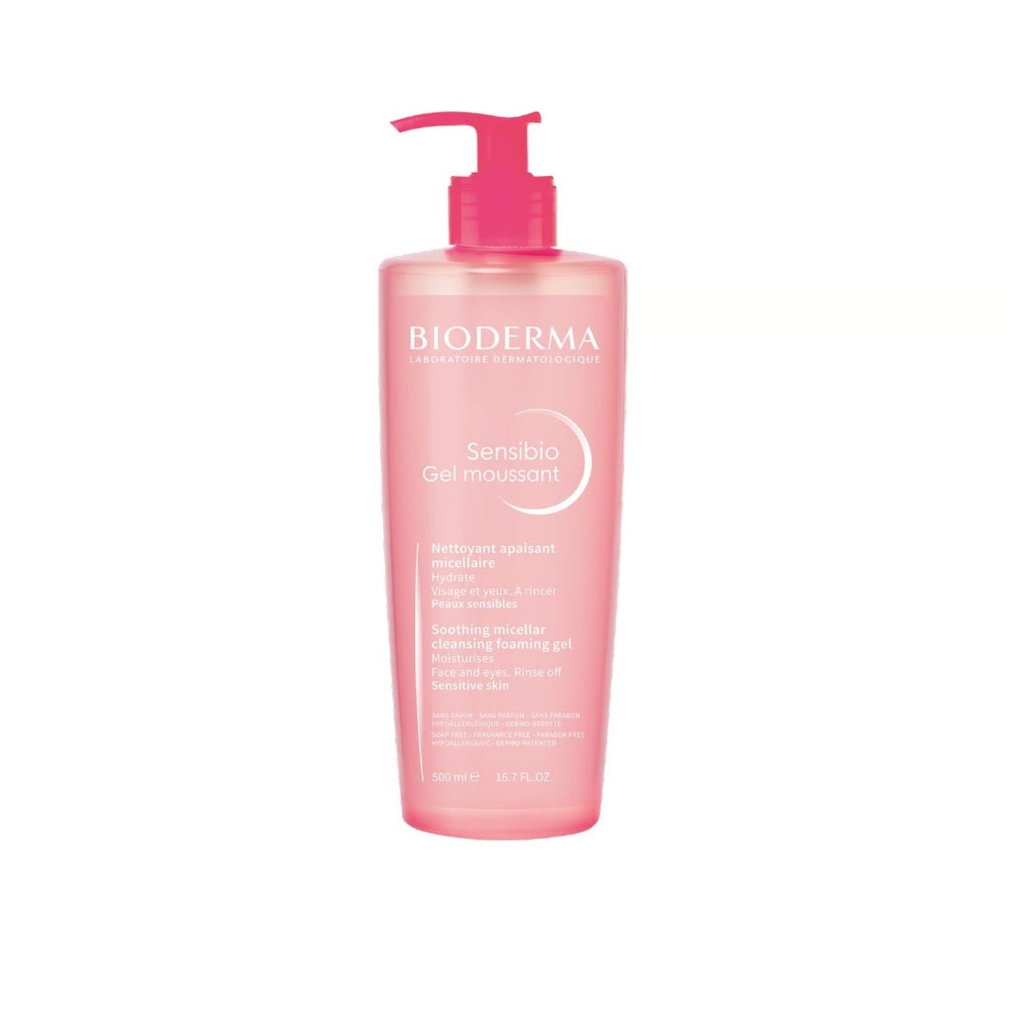 Bioderma - Soothing Miceller Cleansing Foaming Gel 500Ml