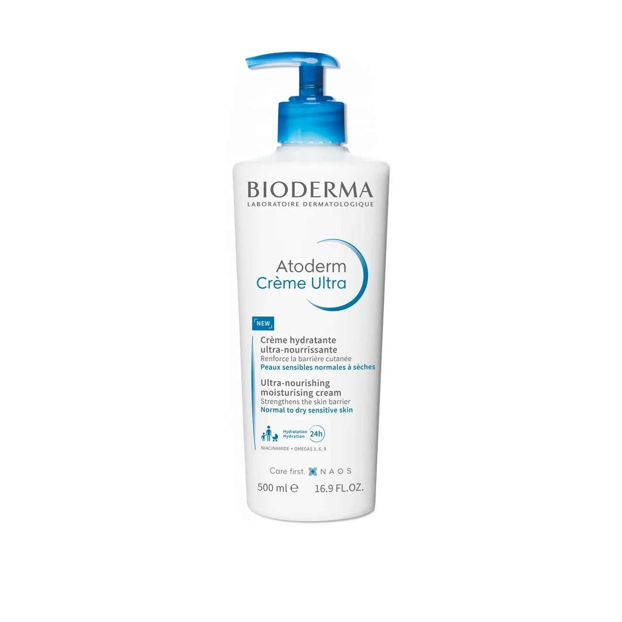 Bioderma - Ultra Nourishing Moisturising Cream 500Ml