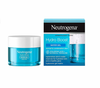 Bundle - Neutrogena Facial Wash Oil Balancing With Lime & Aloe Vera Pump 200Ml + Neutrogena - Hydro Boost Water Gel 50 Ml