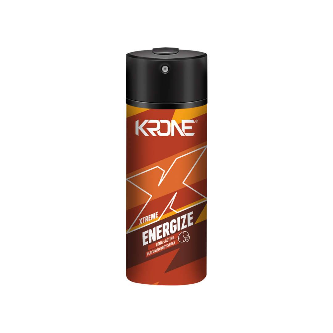 Krone Xtreme Energize Body Spray 150ml