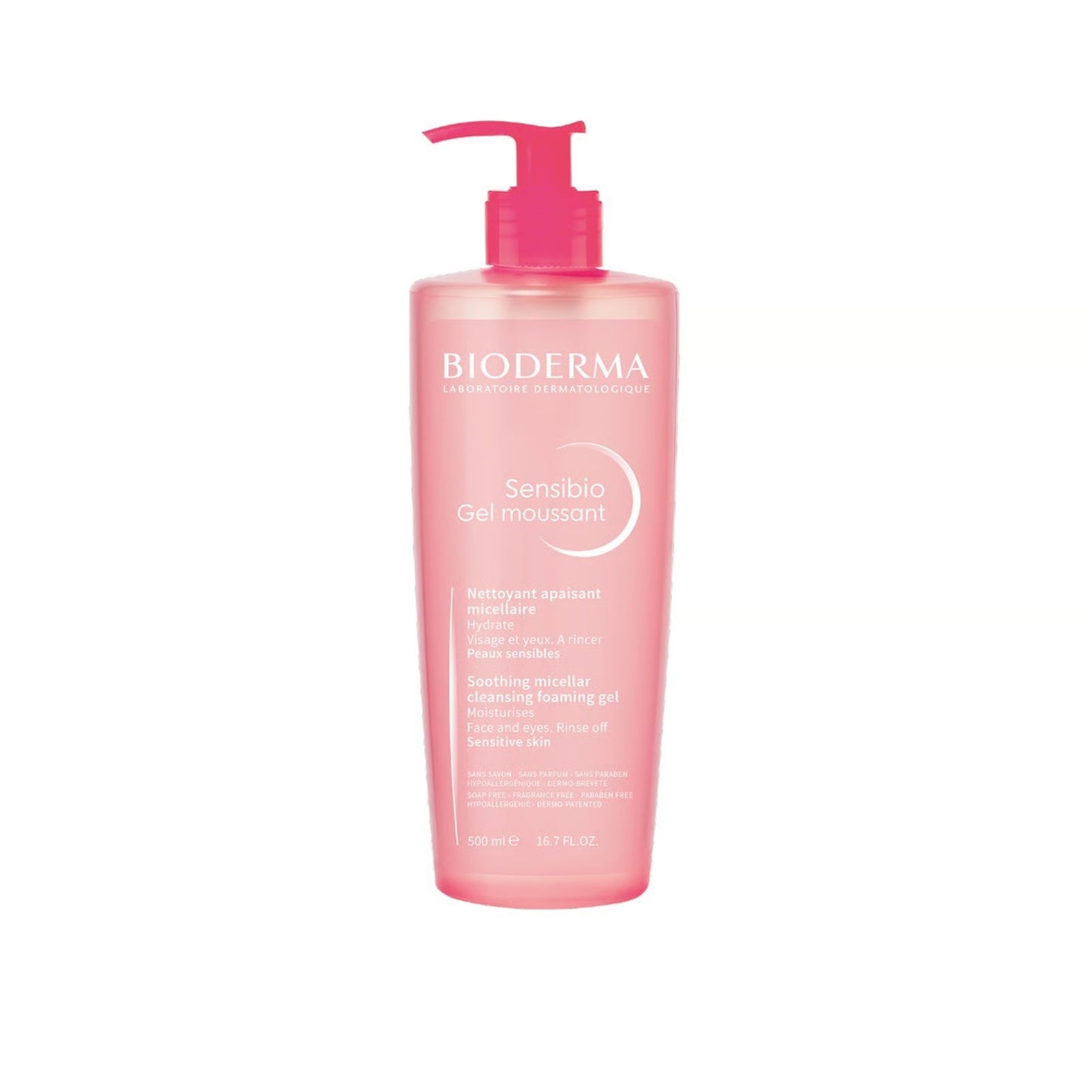Bioderma - Soothing Miceller Cleansing Foaming Gel 500Ml