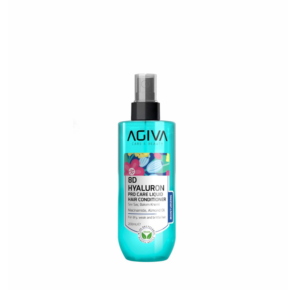 Agiva - 8D Hyoluron Pro Care Liquid Hair Conditioner - 200 ml