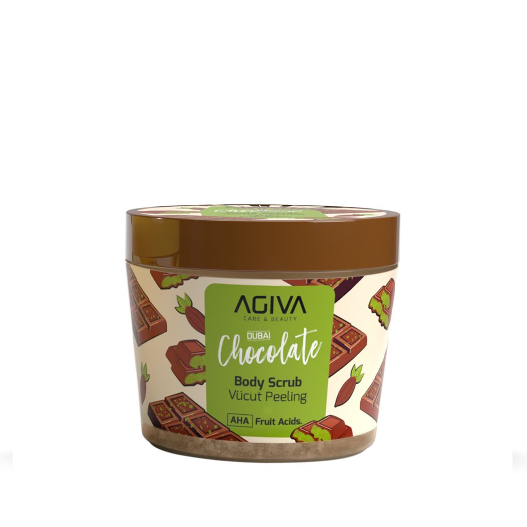 Agiva - Care and Beauty Body Scrub Dubai Chocolate - 300 ml