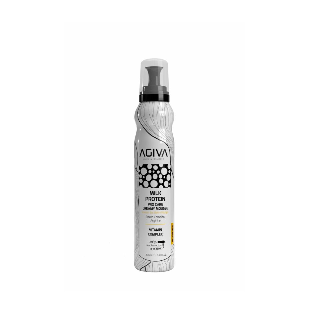 Agiva - Milk Protein Amino Complex Pro Care Hair Mousse - 200 ml