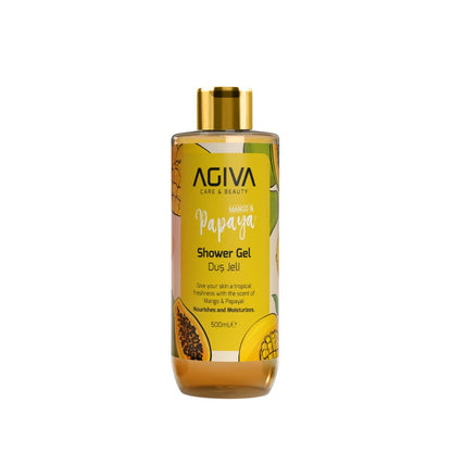 Agiva - Care and Beauty Shower Gel Mango Papaya - 500 ml