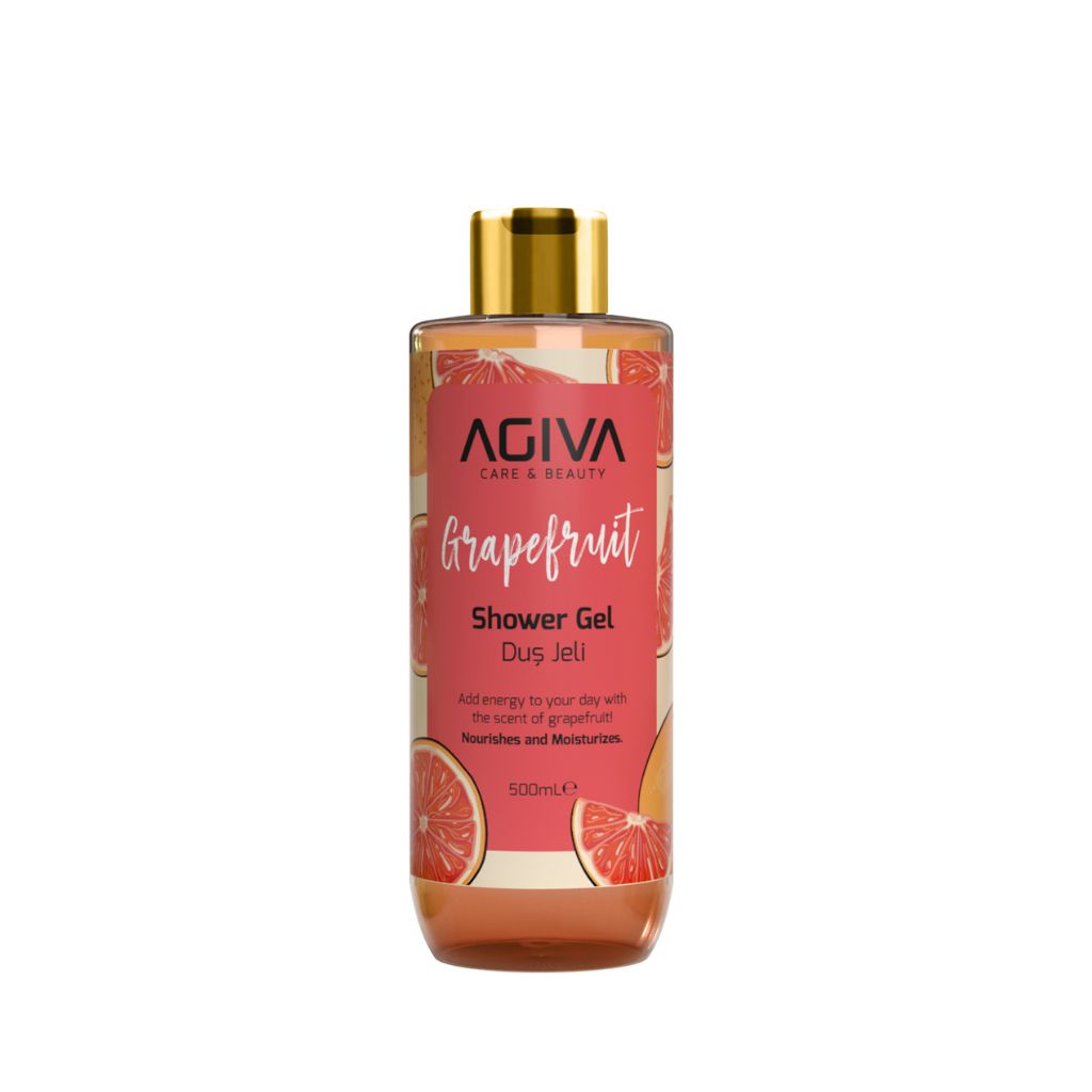 Agiva - Care and Beauty Shower Gel Grapefruit - 500 ml