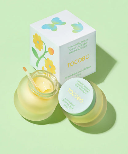 Tocobo - Lemon Sugar Scrub Lip Mask - 20ml