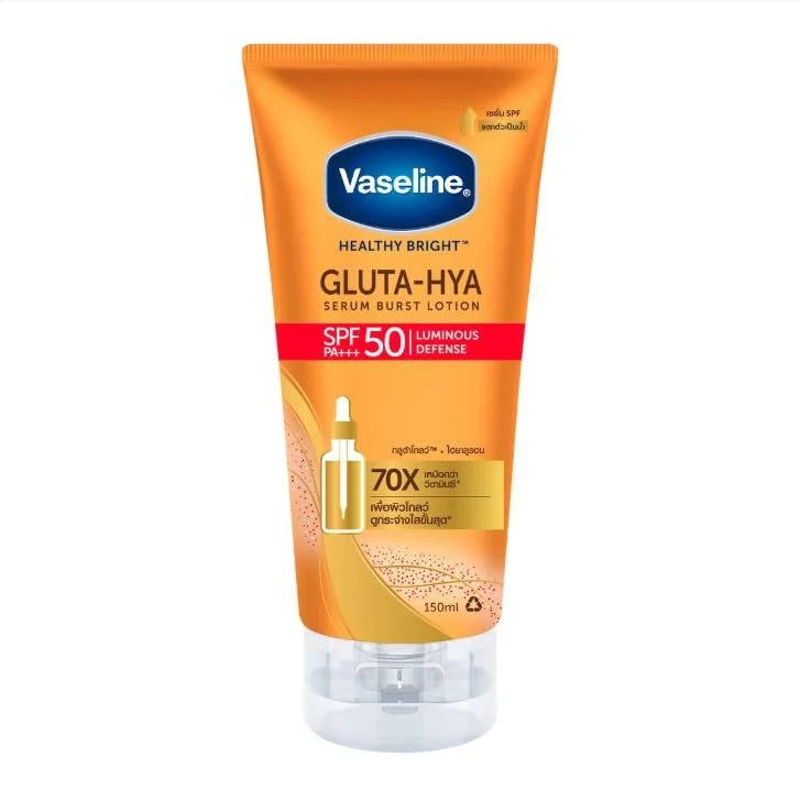 Vaseline - Gluta-Hya Serum Burst Lotion SPF 50 PA+++ 150Ml