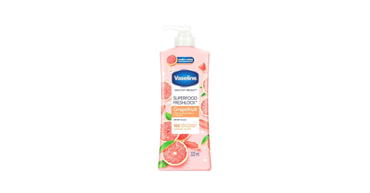 Vaseline - Body Lotion Healthy Bright Super Food Fresh Lock Grapefruit 500Ml (Pump)