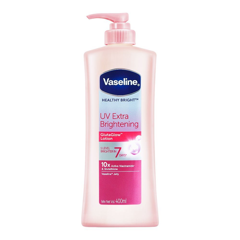 Vaseline Body Lotion Healthy Bright Uv Extra Brightening (Pump) 400Ml