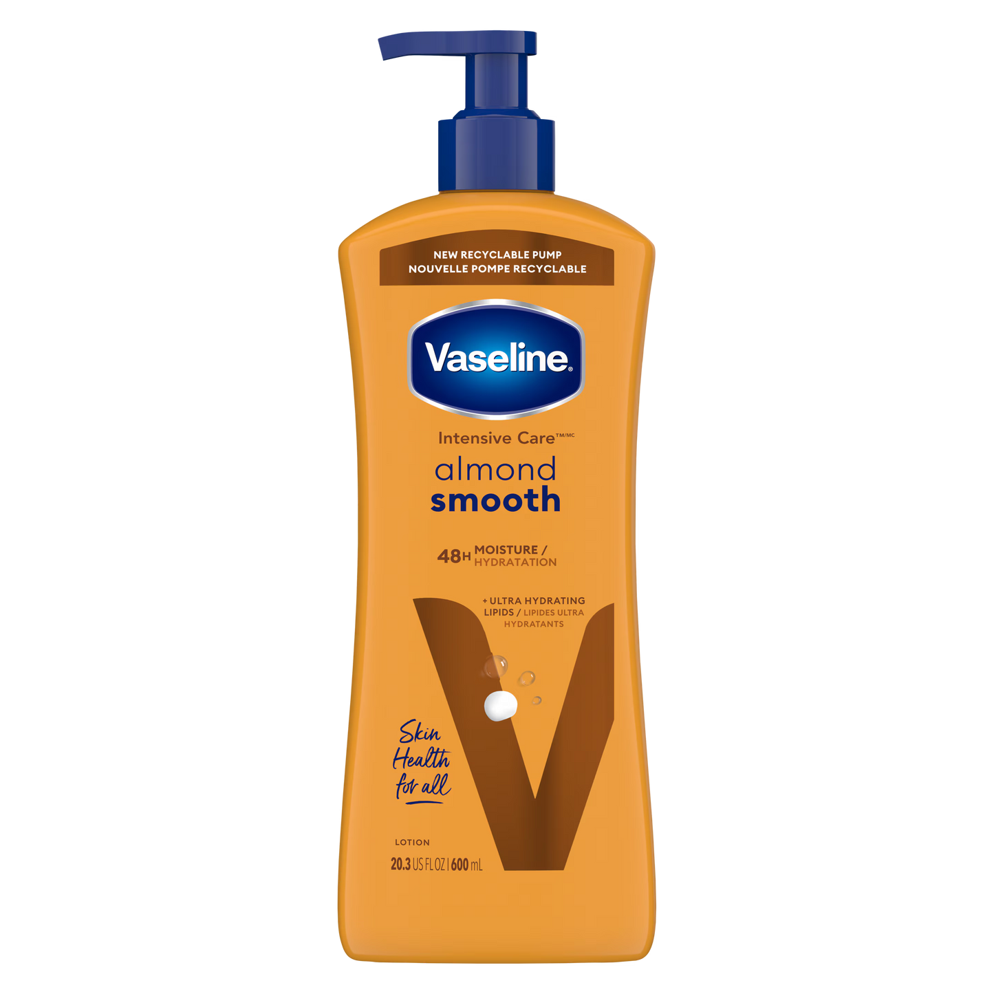 Vaseline - Body Lotion Intensive Care Almond Smooth 20.3Oz/600Ml (USA)