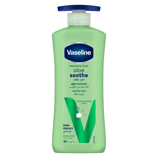 Vaseline Body Lotion Intensive Care Aloe Vera (Pump) 400Ml