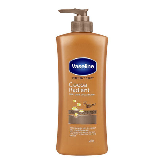 Vaseline Body Lotion Intensive Care Cocoa Butter (Pump) 400Ml