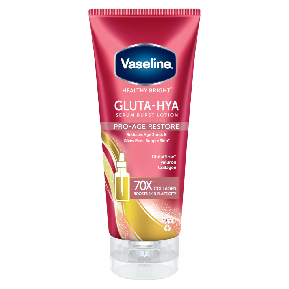 Vaseline - Gluta-Hya Serum Brust Lotion - 200Ml