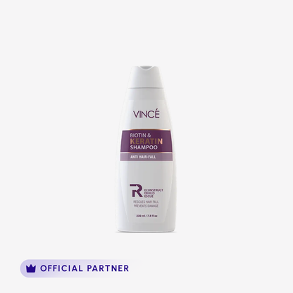 Vince - Biotin & Keratin Shampoo - 230Ml