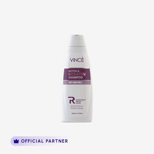 Vince - Biotin & Keratin Shampoo - 230Ml