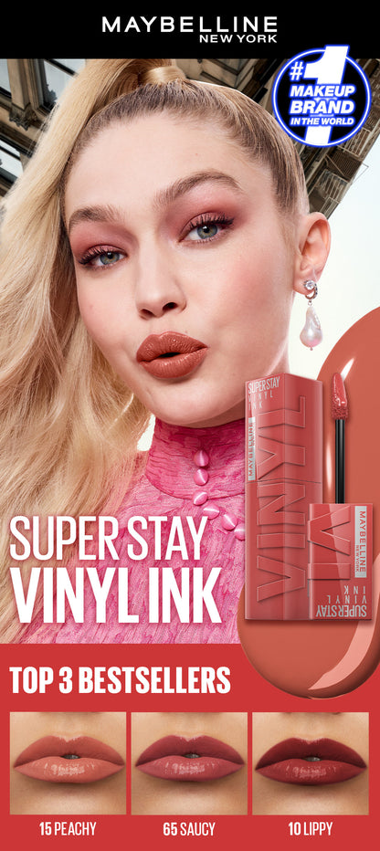 Maybelline's Superstay Vinyl Ink, 16-Hour No-Budge Liquid Lipcolor