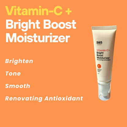 B&B Derma - Vitamin-C+ Bright Boost Moisturizer