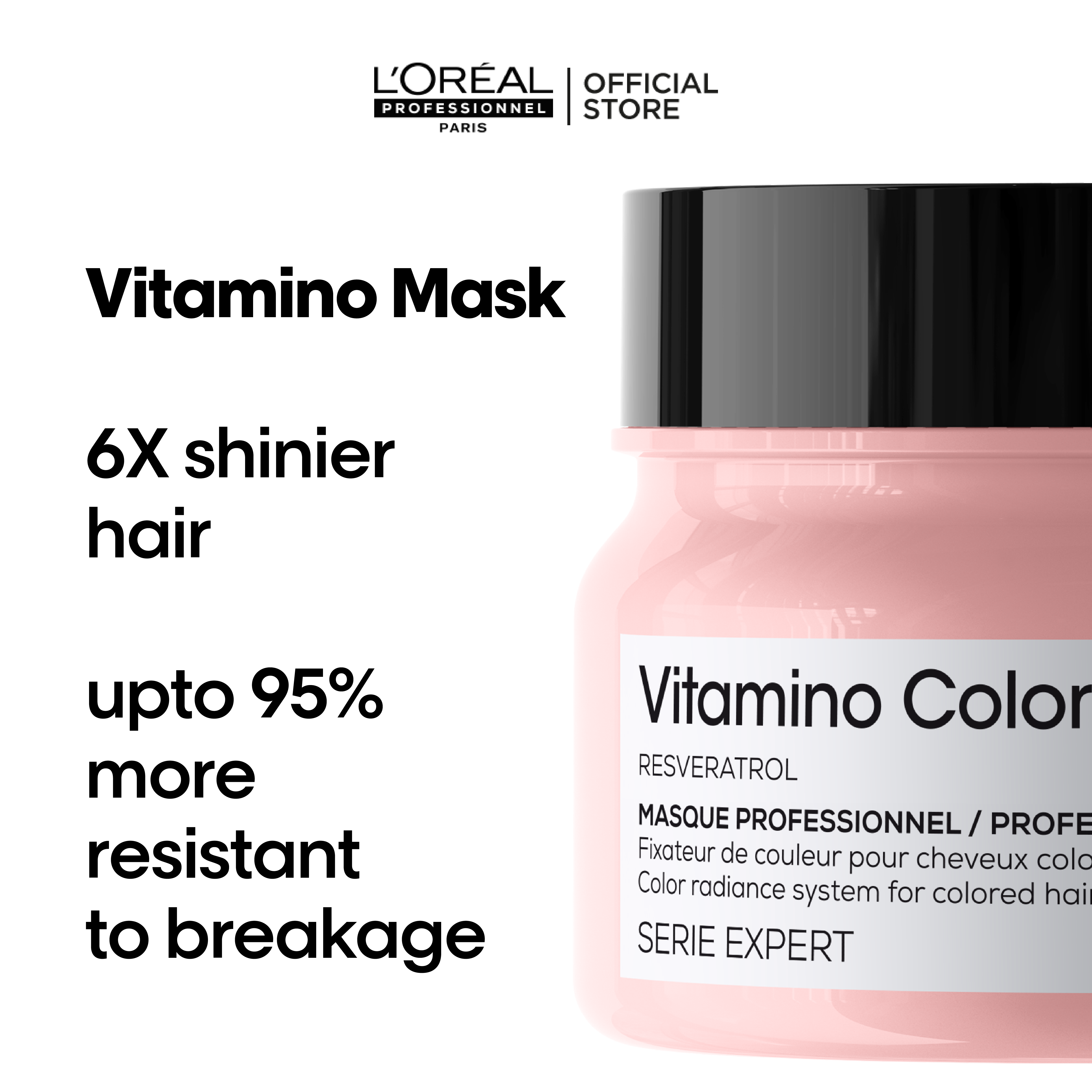 L'Oreal Professional - Serie Expert Vitamino Color Mask 250 ML - For Color Treated Hair