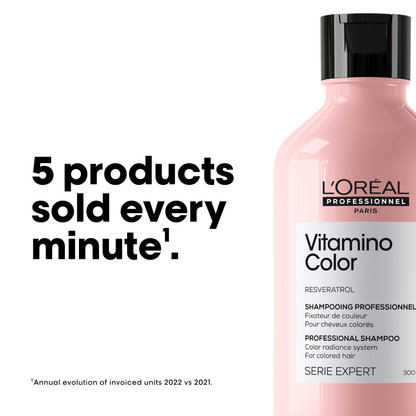 L'Oreal Professional - Serie Expert Vitamino Shampoo 300 ML - For Color Treated Hair
