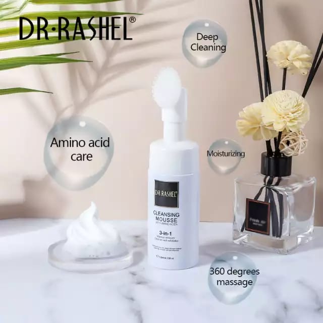 Dr Rashel - Cleansing Mousse 3 In 1 Make Up Remover 125Ml