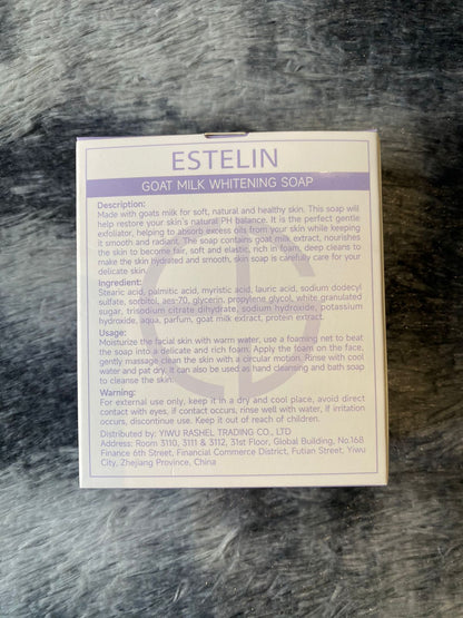 Estelin Goat Milk Whitening Soap 100G