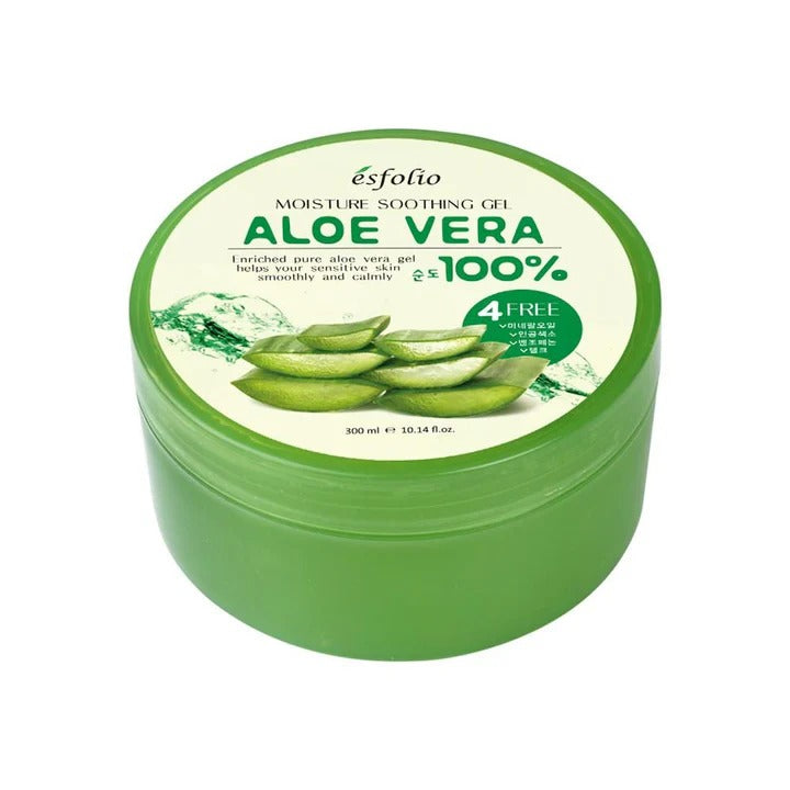 Esfolio Aloe Vera 100% Moisture Soothing Gel 300ml