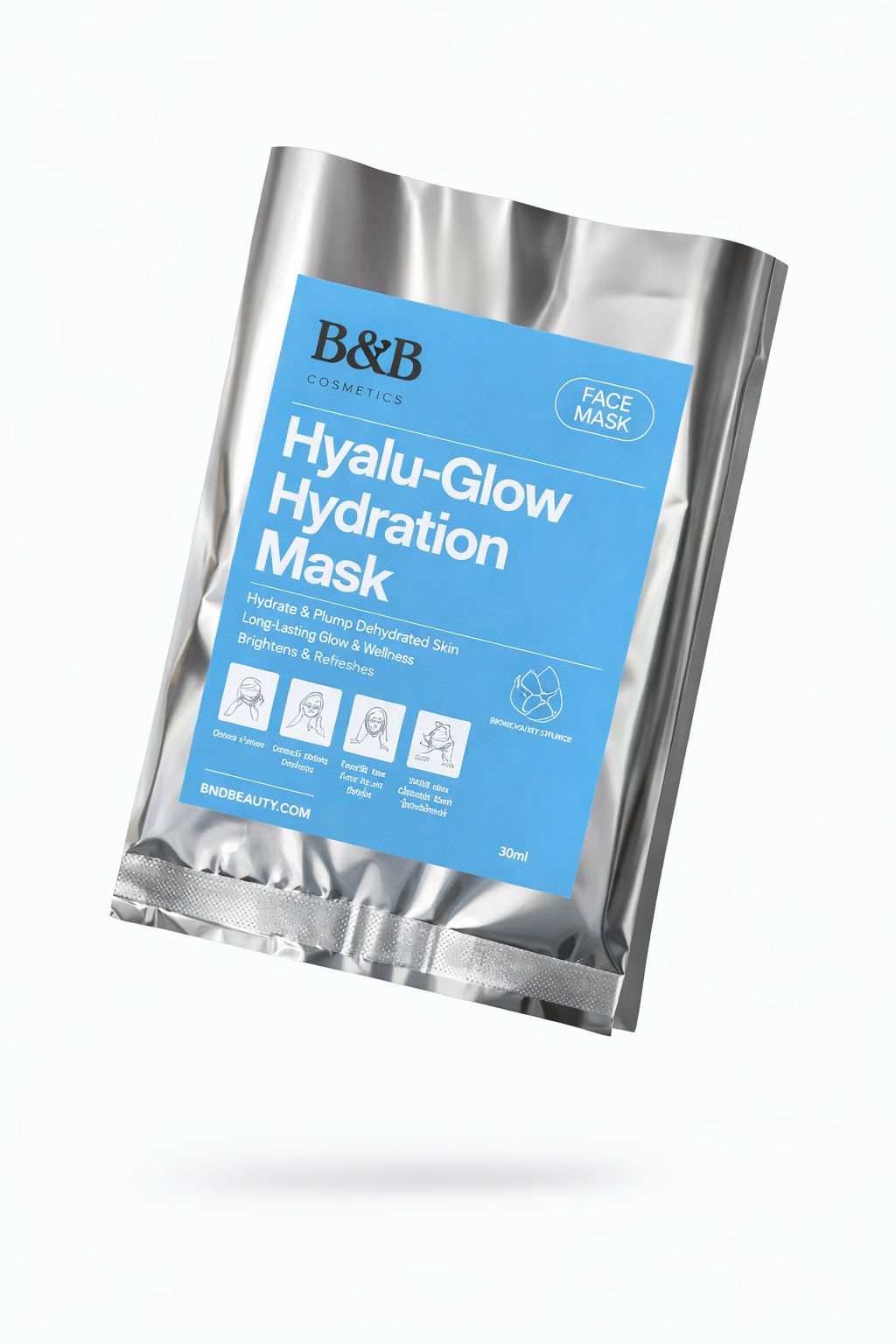 B&B Derma - Hyalu-Glow Hydration Sheet Mask