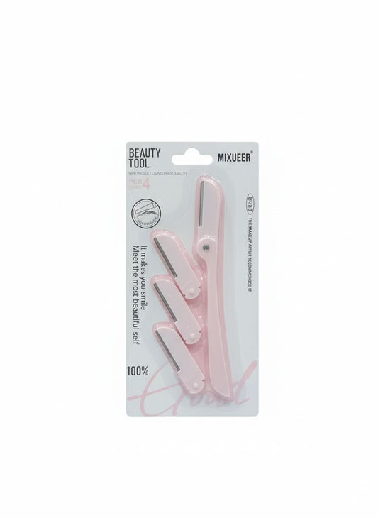 Facial Beauty - Pack Of 4 Eyebrow Razor - B088