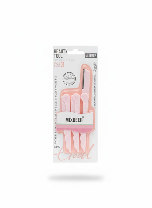 Facial Beauty - Pack Of 3 Eyebrow Razor - 85402