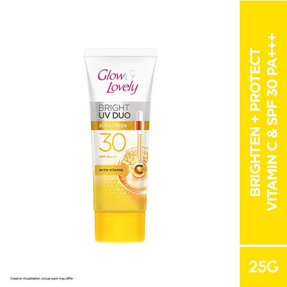 Glow & Lovely Bright UV Duo Sunscreen SPF 30 PA++ 25G