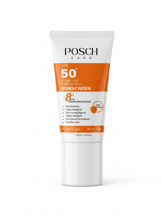 Posch Care Ultra Light SPF 50+ Sunscreen 60ml