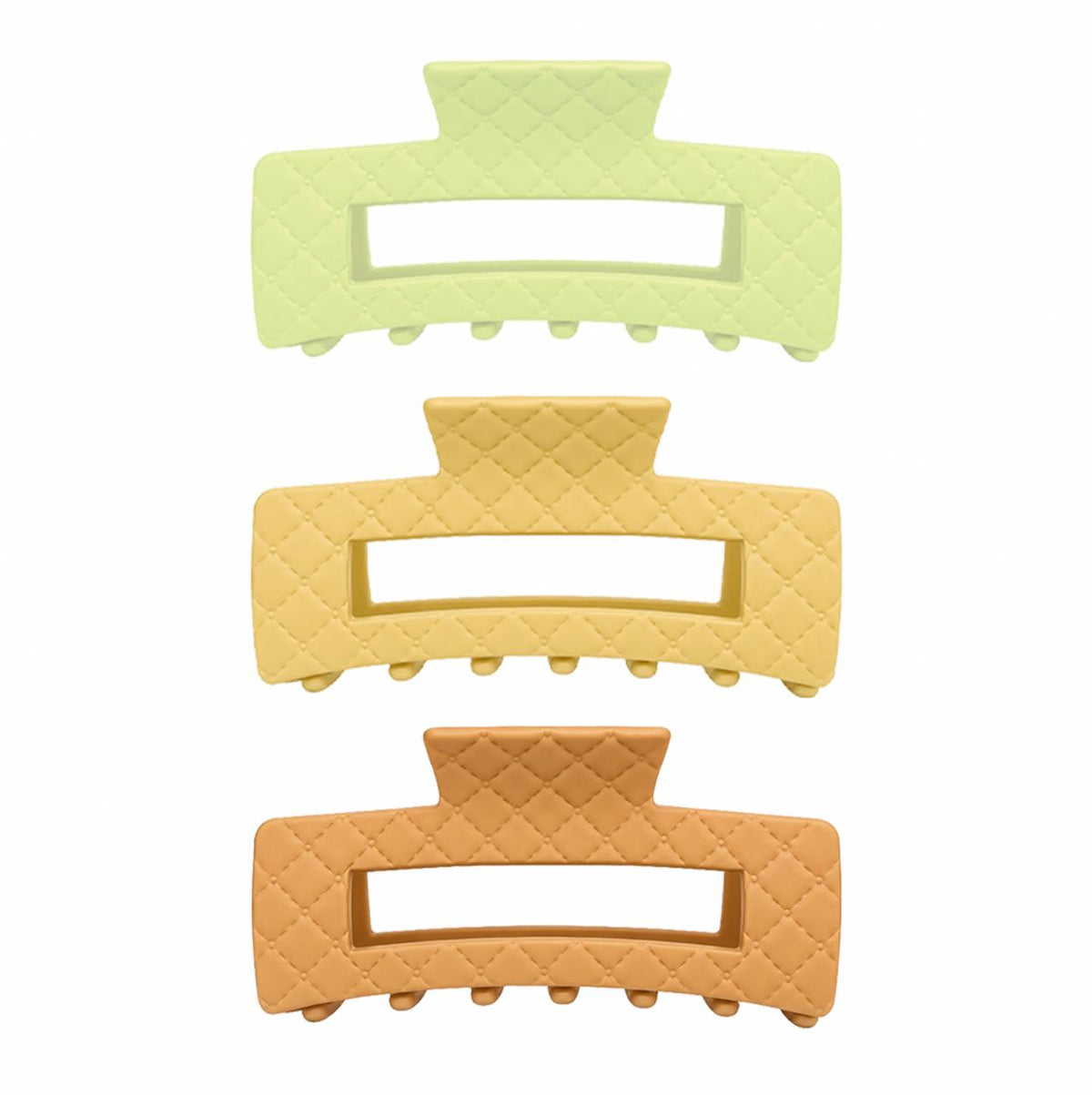 Bleuface - Quilted Claw Clip