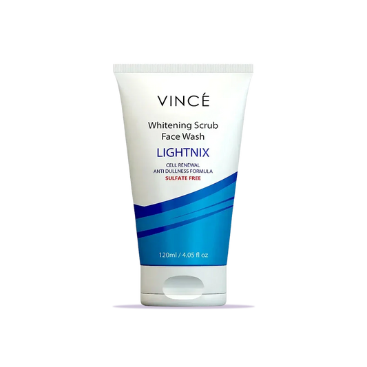 Vince - Lightnix Whitening Scrub Face Wash - 80Ml