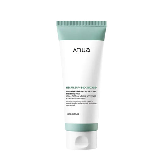 Anua - Heartleaf Succinic Moisture Cleansing Foam 150ml