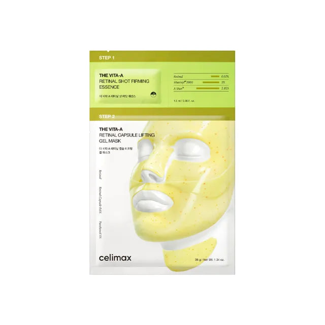 Celimax - The Vita-A Retinal Shot Tightening 2-Step Gel Mask 1ea