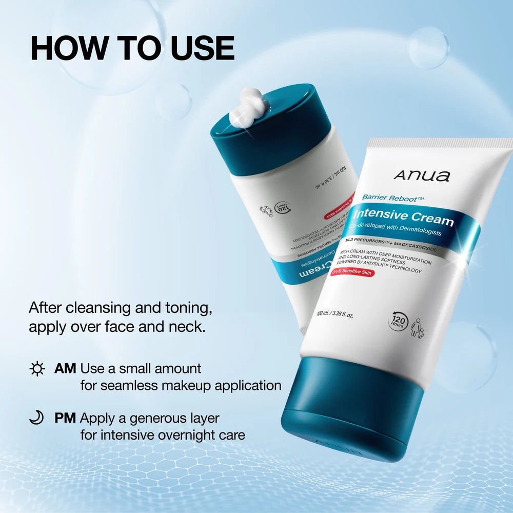 Anua - Barrier Reboot Intensive Cream - 100ml