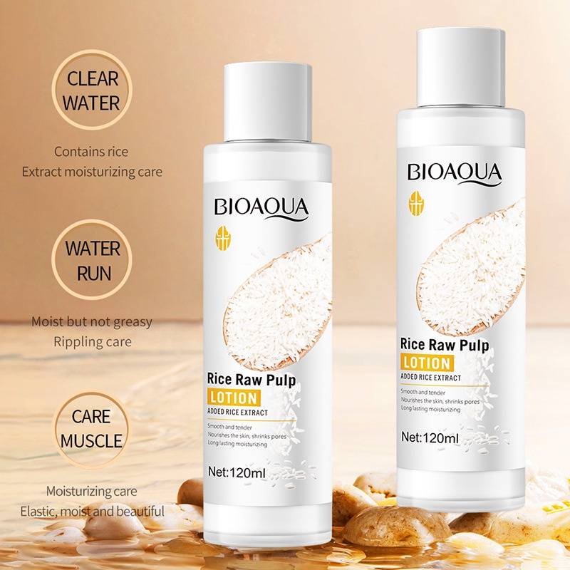 Bioaqua Rice Raw Pulp Lotion 120Ml