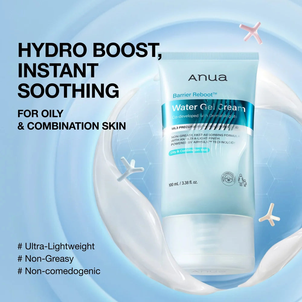 Anua - Barrier Reboot Water Gel Cream - 100ml