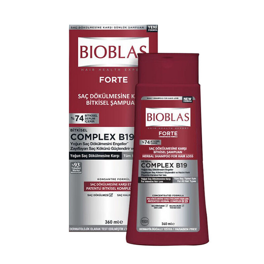 Bioblas Forte Shampoo 360Ml