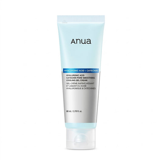 Anua - Hyaluronic Acid Catechin Pore Smoothing Cooling Gel Cream - 80ml