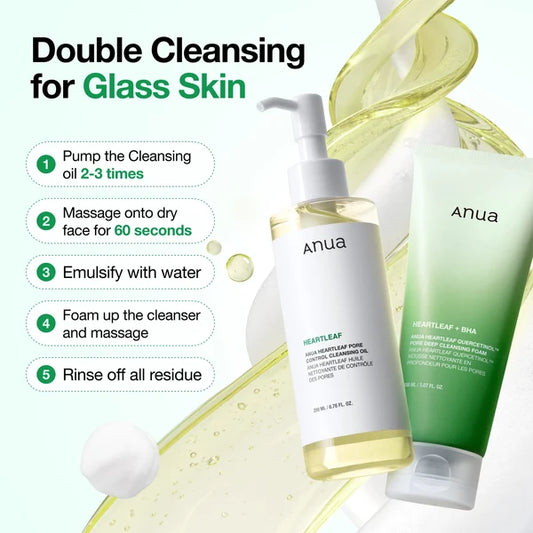 Anua - KDH Glass Skin Cleanse Duo