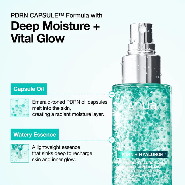 Anua - PDRN Hyaluronic Acid Hydrating Capsule Mist 30ml