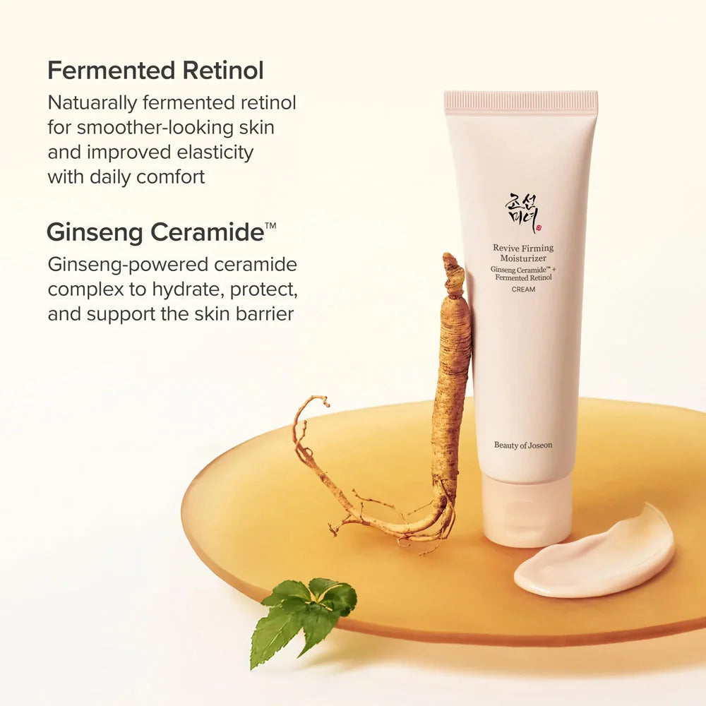 Beauty Of Joseon - Revive Firming Moisturizer Ginseng Creamide + Fermented Retinol - 60ml