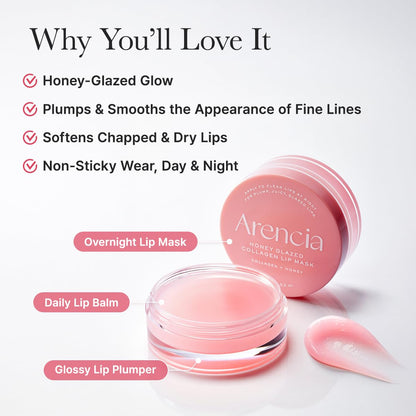 Arencia - Honey Glazed Collagen Lip Mask 15g