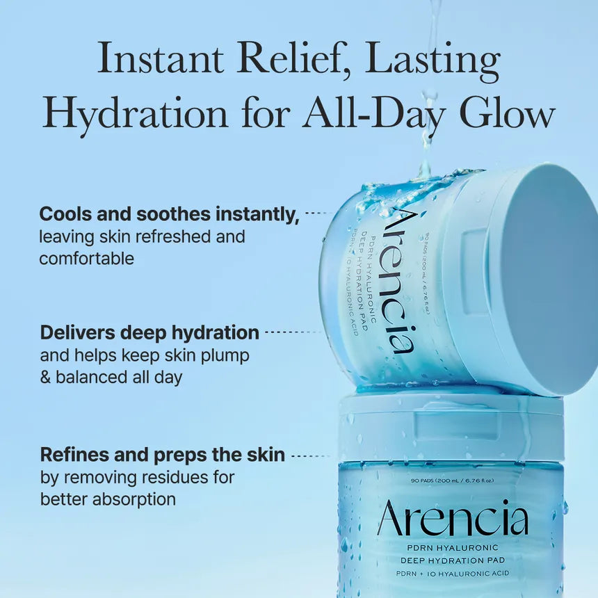 Arencia - PDRN Hyaluronic Deep Hydration Pad 90's / 200ml