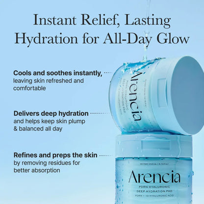 Arencia - PDRN Hyaluronic Deep Hydration Pad 90's / 200ml