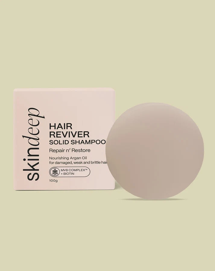 Skin Deep - Hair Reviver Argan Oil Solid Shampoo