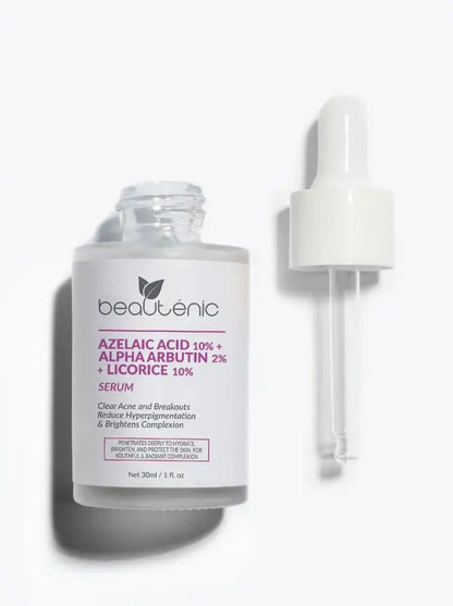 Beautenic - Azelaic Acid 10% + Alpha Arbutin 2% + Licorice 10% Serum